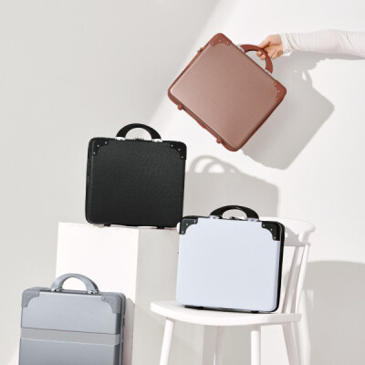 ROSY/14Inch/Mini/Trunk/Assistant/Carry-On/Small Size/Travel Luggage Bag/In-Flight/For One Person