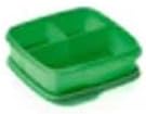Tupperware Beslenme Kutusu 550 Ml YeŞİl