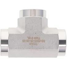 HYDRAULICS DIRECT | 5605-12-12-12 | Female Pipe Tee 3/4" NPTF x 3/4" NPTF x 3/4" NPTF