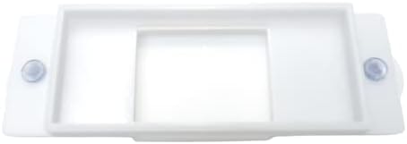 Fastrak Flex toll tag transponder holder with suction cup (white, 3d printed) California for your car.