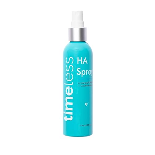 Timeless Skin Care HA Matrixyl 3000 with Cucumber Spray - Skin Mist with Hyaluronic Acid - Fragrance-Free Hydrating Face Spray - Soothing Matrixyl Skin Care Mist - 4 oz