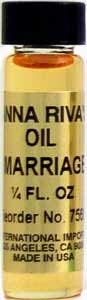 INDIO Anna Riva Oil-Marriage 1/4oz~ for Anointing Candles, Charms & Altar Tools ~