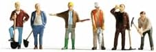 Noch 15110 Construction Workers 6 H0 Scale Figures