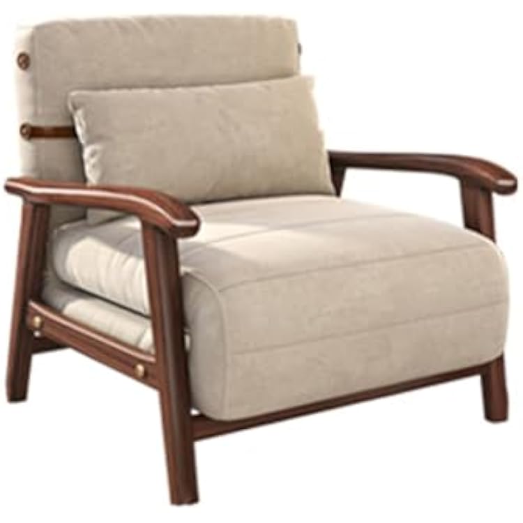 Convertible Chair Bed- Convertible Sofa Bed Sleeper Chair, Folding Versatile Armchair, Adjustable Leisure Chaise, Lazy Bed Lounge Recliner for Home, Office Lounge Chair SleeperWhite