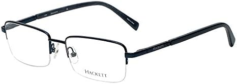 Hackett Designer Eyeglass Frames HEK1107-601 in Matte Blue 54mm