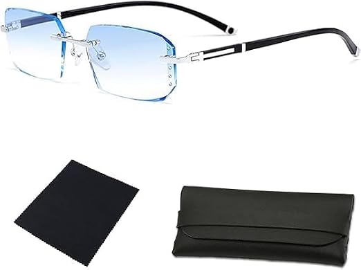 2026 New Clarity Glasses, Clarity Multifunctional Smart Blue Glasses, Automatic Adjustment Eye Reading Glasse for Men-Women with Case and Glasse