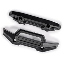 Traxxas 10735-BLK - Front & Rear Bumper, Black