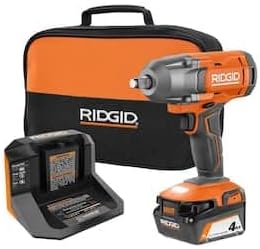 18V Cordless 1/2 in. Impact Wrench KIT with 4.0 AH Battery and Charger