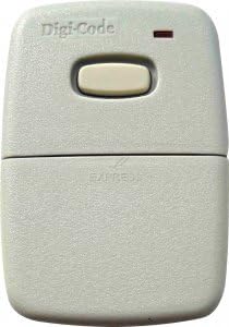Digi-Code 1 Button Visor Transmitter 300mhz - Multicode Compatible
