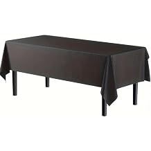 Beysüs Plastik Kullan At Masa Örtüsü Siyah 137 * 270 cm