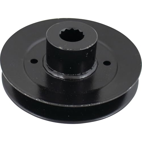 Stens New Spindle Pulley for Great Dane Scamper, Chariot and Surfer D18084, Black