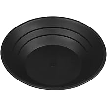 Pioneer Mining 10.5" BLACK Gold Pan for Gold Prospecting