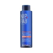 Nip + Fab Glycolic Fix Liquid Glow Extreme (6.4 fl oz) 6% Glycolic Acid Liquid Exfoliant Toning Solution Deep Pore Purifying AHA BHA Glow Tonic with Salicylic Acid