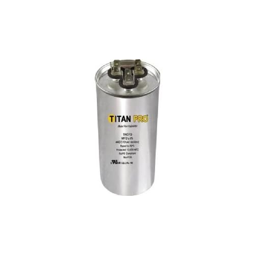 Titan TRCFD405 Dual Rated Motor Run Capacitor Round MFD 40/5 Volts 440/370