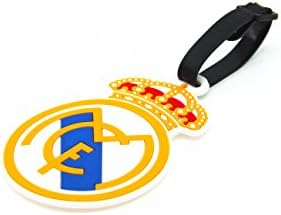Set of 2 Soccer Team Football Club Luggage Tag Suitcase ID Tag with Adjustable Strap