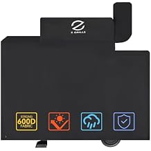 Z GRILLS Pellet Grill Cover 55 Inch | Official Genuine | Upgraded 600D Polyester Fabric, Heavy Duty, Weather Resistant, Waterproof Full Length Grill Cover for 1000 Series Pellet Smoker