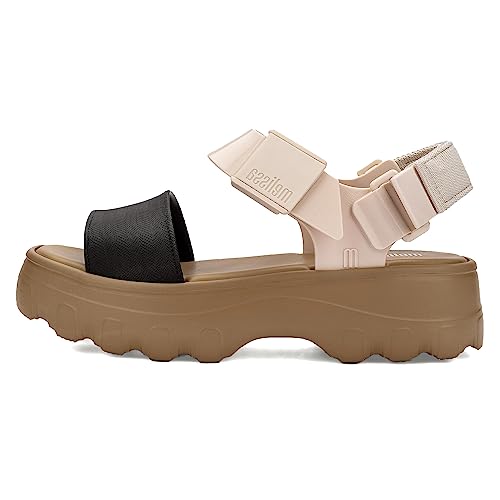 Melissa Kick Off Platform Sandals for Women - Super Soft and Flexible Vegan Chunky Platform Sandal with Adjustable Straps and Open Toe Design