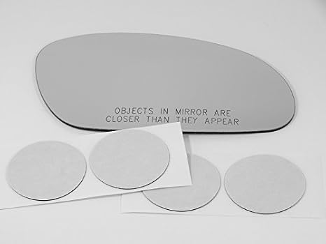 Fits 92-00 SC300, SC400, Right Passenger Side, Convex Mirror Glass Lens W/o Backing Plate,  with Adhesive, USA