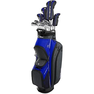 Wilson PlayerFitTM Complete Golf Set with Cart Bag - Mens and Womens