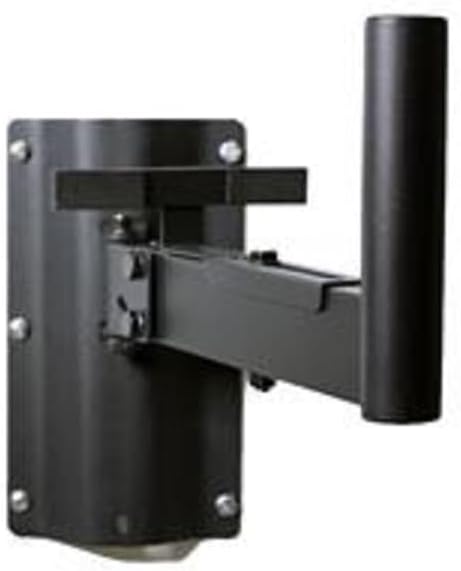 212 Main Ultimate Fully Adjustable Wall Mount Speaker Bracket Stand, Black
