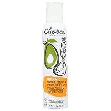 Chosen Foods Chosen Blend Oil Spray 4.7 oz., Non-GMO, 490 F Smoke Point, Propellant-Free, Air Pressure Only for High-Heat Cooking, Baking and Frying