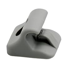 beler Grey Sun Visor Clip Hook Holder Support Retainer Fastener Bracket 8523505100OM Fit for Hyundai i20 2008-2015