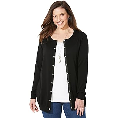 Catherines Womens Plus Size The Timeless Cardigan