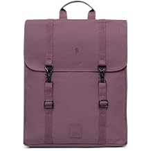 Lefrik - Handy Casual and Practical Laptop Backpack - 100% Recycled Fabric - Eco Friendly, Maroon, Mediano