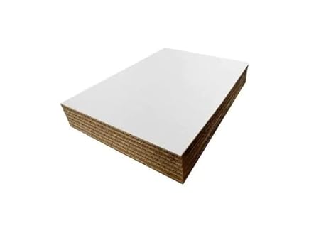 281850, 25x18?5-Inch White Rectangular Corrugated Cardboard Cake Pie Pads, Paperboard Cake Bakery Platters Trays (50)
