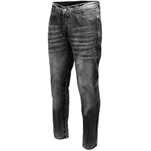 Milwaukee Leather MDM5000 Men's City Limit Black CE Armored Motorcycle Riding Denim Jeans Pants Reinforced w/Aramid Fibers