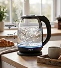 Sinbo SK-8030 Cam Su Isıtıcı Kettle 1,8 Lt