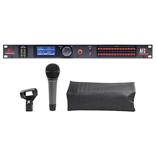 DBX AFS2 Dual Channel Feedback Suppression Processor Bundle with Audio Technica Microphone