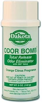 Dakota Odor Bomb Car Odor Eliminator - Orange Citrus