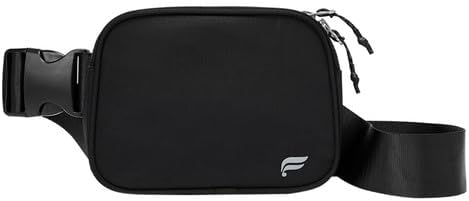 Fabletics The Belt Bag, Quick Dry, Zip Pockets, Black, OS