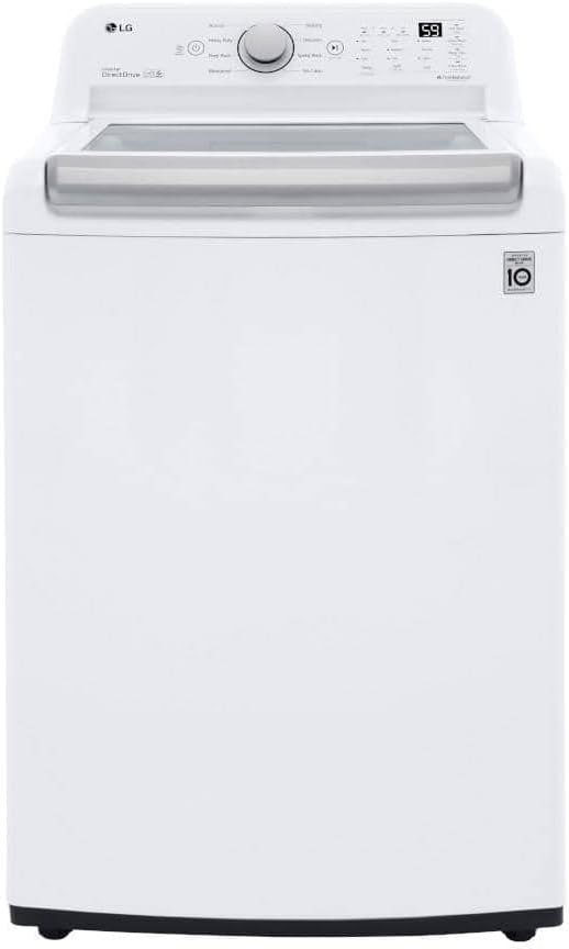 5.0 cu. ft. Top Load Washer in White with Impeller, NeverRust Drum and TurboDrum Technology