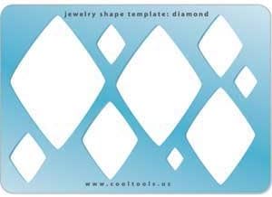 Cool Tools - Jewelry Shape Template - Diamond