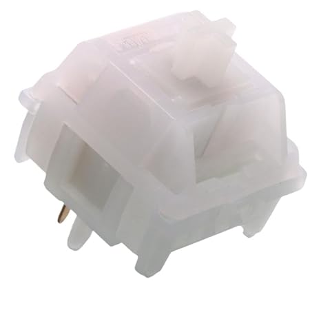 Phynikeys First Encounter 42g Linear Pre-Lubed RGB SMD Switches - HiFi-Sound Mechanical Keyboard Switches for Gaming & Office, Hot-Swappable (110 PCS)