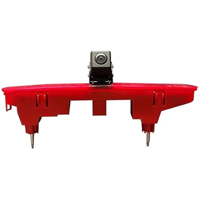 Car Brake LED Light Rear View Reversing Camera,Compatible With Citroen Berlingo,Compatible With Peugeot Partner II Parking Backup Reverse Camera 3RD HD