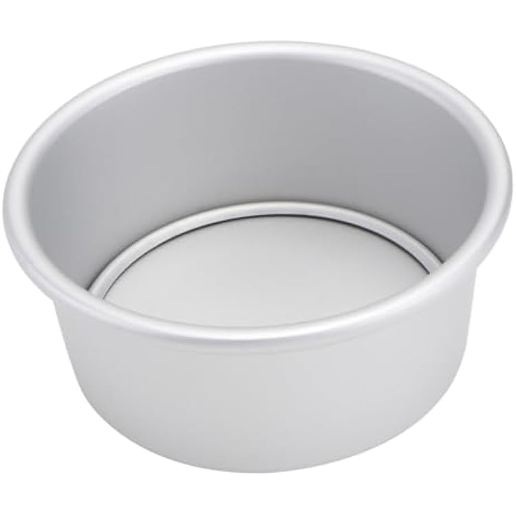 2pcs Anodized Aluminum Cake Pan Mould Round Cake Pan Aluminum Baking Easy Release Clean