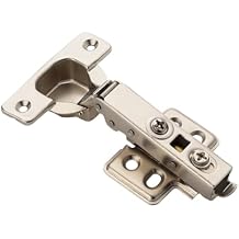 ANGSTROM 2-Pack Frameless Concealed Cabinet Hinges, Soft-Close, 2D Adjustable (Full-Overlay)