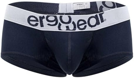 Cotton Max Trunks in Navy Blue by ErgoWear