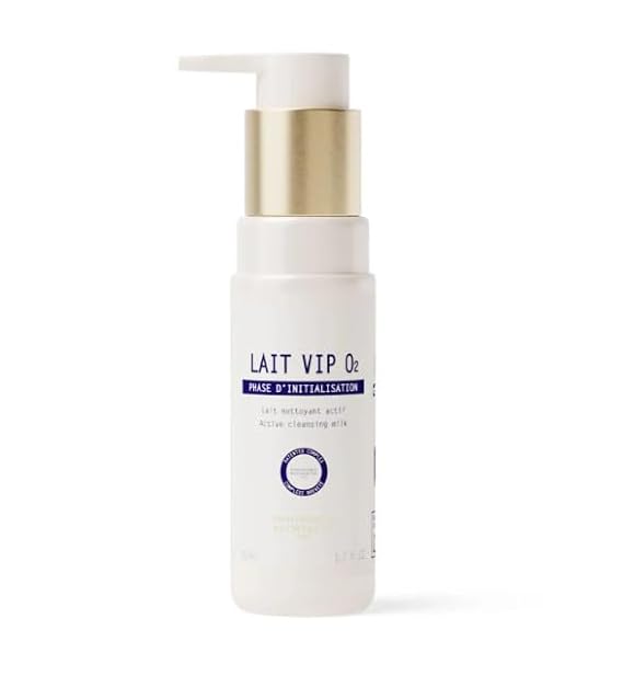 BIOLOGIQUE RECHERCHE Lait VIP O2 - Makeup-Removing, Oxygenating & Purifying Cleanser, 1.7 Fl. Oz