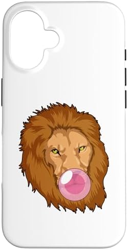Lion Bubblegum Case for iPhone 16