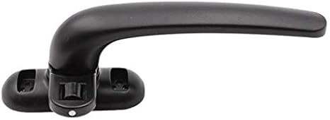 Window Handle,Window Handles for Upvc Windows Door and Window Handle Lock Casement Window Lock Wheel Handle Black