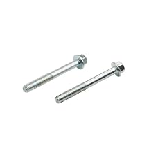 M6*50 M6 x 50mm Flange Bolts Right - Side Crankcase Bolt M6x1.0 x 50 (2 Pieces) for Chinese Scooters with QMB139 50cc 150cc GY6 Motors ATV Kart