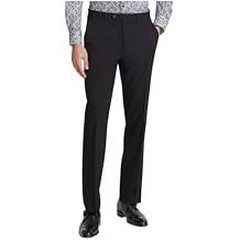 Tallia Mens Pocket Straight Leg Pants Black 38/30