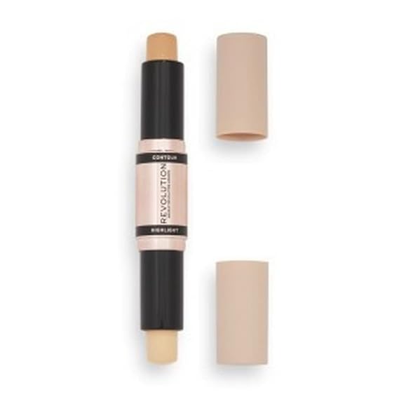 Revolution Beauty London, Fast Base Contour and Highlighter Stick 8.6 g, Fair