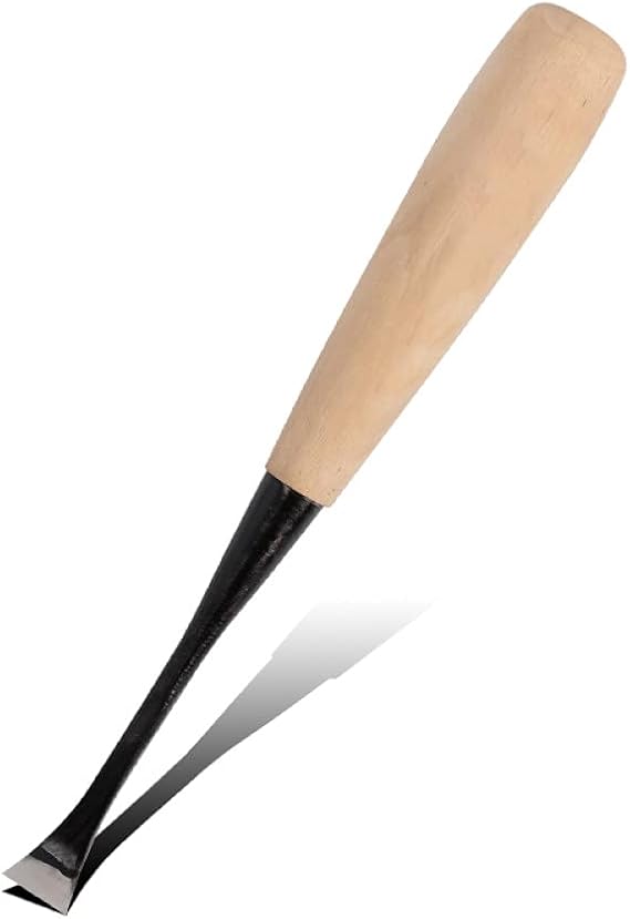 Woodworking Arc Carving Chisel Flat/Round Chisels Woodworking Craft Graver Cutter DIY Hand Tool,flat,10mm