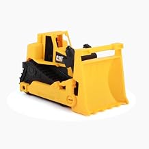 CAT Construction Toys, Construction Fleet 10" Front Loader Toy - HeavyDuty Plastic, Working Bucket & FreeRolling Wheels, Indoor/Outdoor Sandbox Vehicle for Toddlers & Kids Ages 2 +