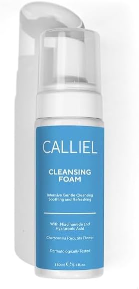 Calliel Yatıştırıcı Nemlendirici Etkili Yüz Temizleme Köpüğü. Tüm Cilt Tipleri 150ml